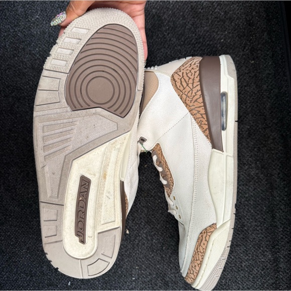 Sz 14m Air Jordan 3 Palomino - Picture 5 of 9
